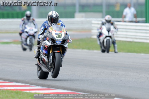 2010-06-26 Misano 2513 Rio - Superbike - Qualifyng Practice - Sylvain Giuntoli - Suzuki GSX-R 1000